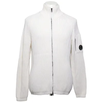 Cardigan (Hvid) fra C.P. Company Akryl, Uld