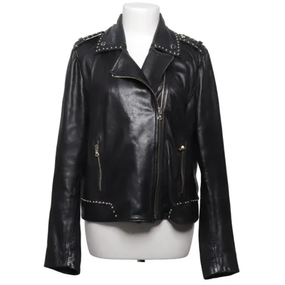 Bikerjacka (Svart) från Massimo Dutti Skinn
