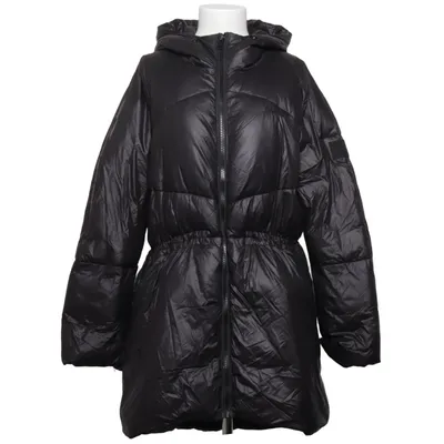 Dunkappa (W. Mid Length Shiny Jacket) från Svea Dun, Fjädrar, Polyamid, Polyester