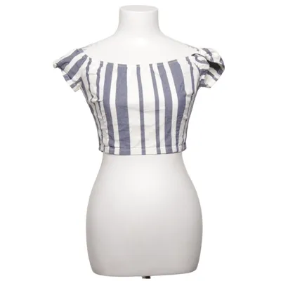 Crop top (MOTO) fra Topshop Moto Bomuld, Elastan