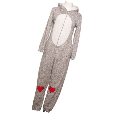 Freizeit Overall (Grau, Weiß, Rot) von Hunkemöller Polyester