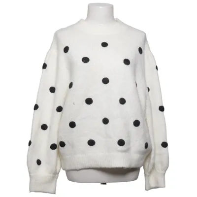 Sweater (White, Black) from Rixo Acrylic, Cotton, Polyamide, Polyester, Wool
