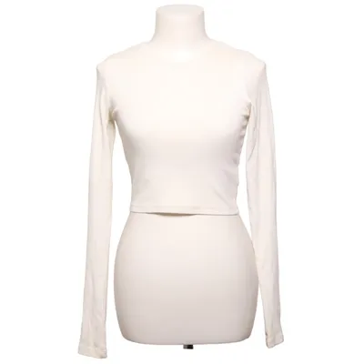 Lange mouwen shirt (Wit) van JJXX Katoen, Elastaan