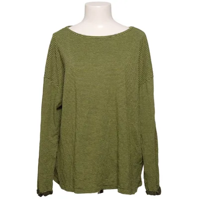 Langærmet t-shirt (Gul, Sort) fra Laura Torelli Bomuld, Polyester