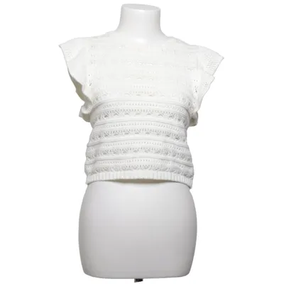 Topp (Vit) från H&M Akryl, Bomull