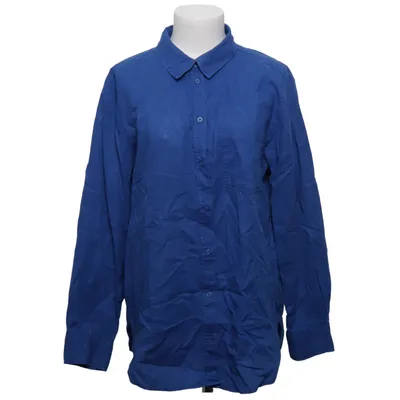 Shirt (Blauw) van H&M Katoen, Linnen