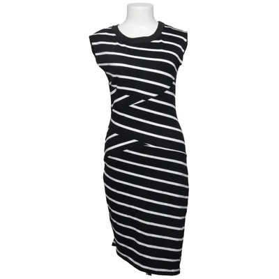 Dress (Black, White) from PBO Elastane, Polyamide, Viscose