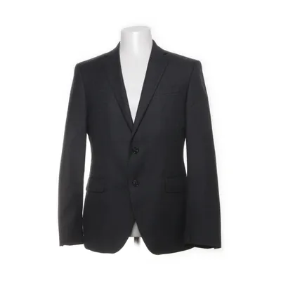 Blazer (Grijs) van René Lezard Viscose, Wol