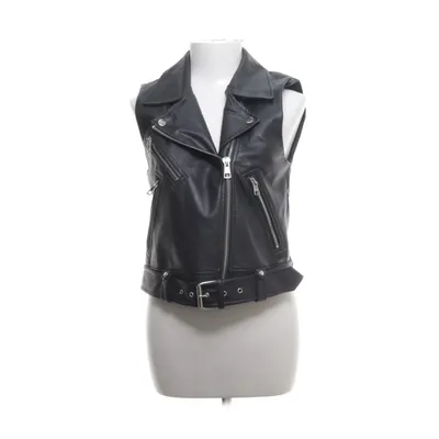 Biker vest (Black) from ONLY Polyester, Polyurethane