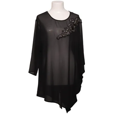 Top (Sort) fra Handberg Polyester