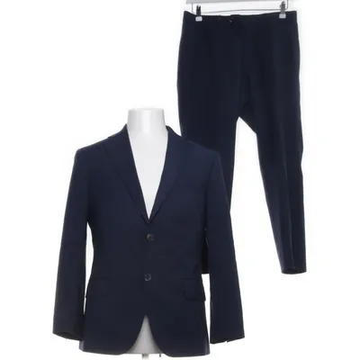 Kostym (Blå) från Oscar Jacobson Elastan, Polyester, Ull