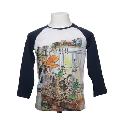 Lange mouwen shirt (Wit, Blauw, Meerkleurig) van Pettson och Findus Katoen