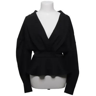 Wrap blouse (Oversize Sleeve Top) from NLY One Elastane, Polyester