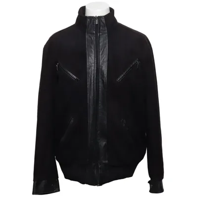 Leather jacket (Bomber Fascia) from AC Leather, Polyester