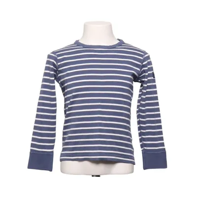 Long sleeve T-shirt (Blue, White) from Polarn O. Pyret Cotton