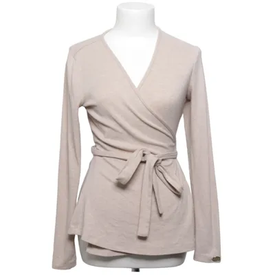 Cardigan cache-cœur (Beige) de Chiara Forthi Élasthane, Polyester, Laine