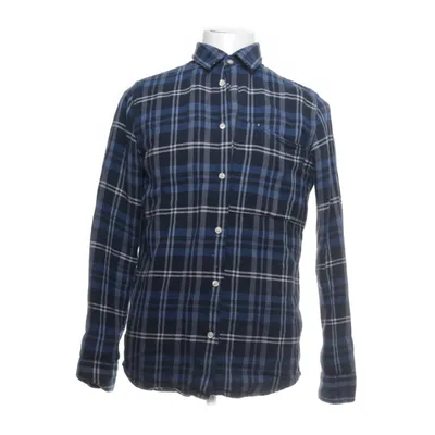 Flanellen overhemd (Blauw, Meerkleurig) van Knowledge Cotton Apparel Organisch katoen
