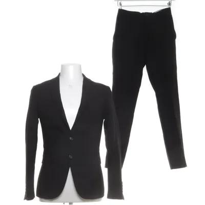 Kostym (Svart) från Lindbergh Elastan, Polyester, Viskos