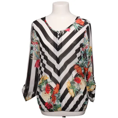 Blouse (Zwart, Wit, Meerkleurig) van Laura di Sarpi