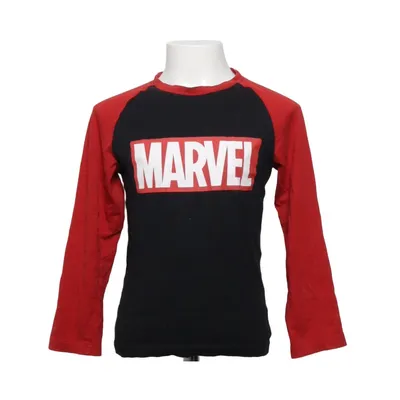 T-shirt à manches longues (Noir, Rouge) de Marvel