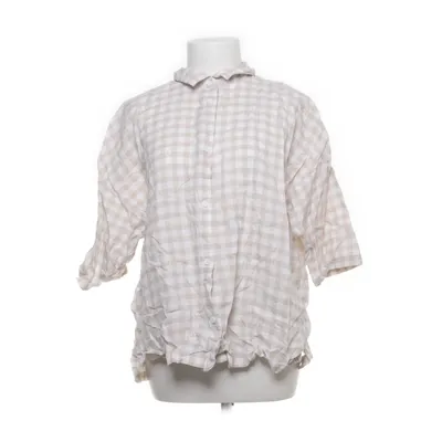 Top (Beige, Wit) van H&M Home Linnen, Viscose