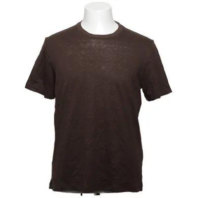 T-shirt (Brun) från Brioni Bomull, Linne