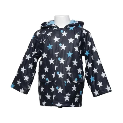 Regenjack (Blauw, Wit) van Hatley Katoen, Polyester, Polyurethaan