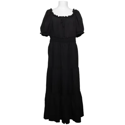 Maxi dress (Black) from Romwe Polyester