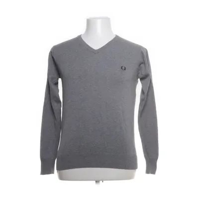 Pullover (Grijs) van Fred Perry Katoen