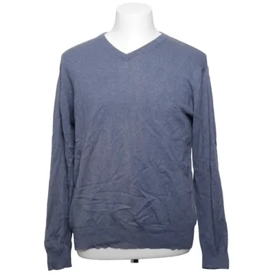 Pullover (Blå) fra A.W. Dunmore Kashmir, Silke