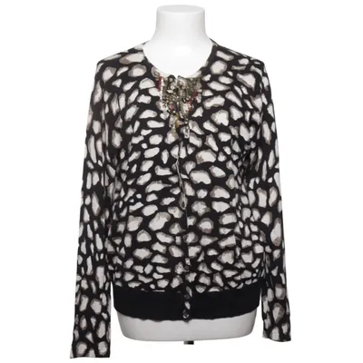 Cardigan (Zwart, Beige) van Taifun Polyamide, Zijde, Viscose