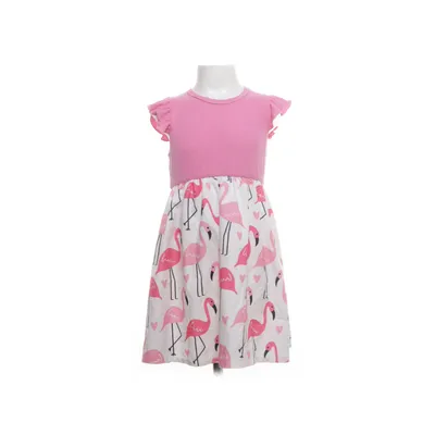 Klänning (Vit, Rosa, Flerfärgad) från PatPat Elastan, Viskos, Polyester