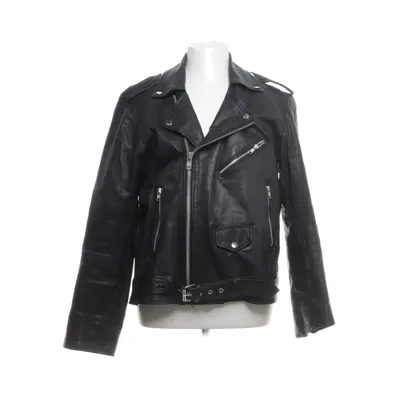 Leren jack (Zwart) van Letter To The Woorld Polyester, Leer