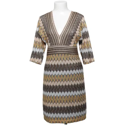 Robe (Marron, Beige, Argent, Multicolore) de Ana Alcazar Polyamide, Polyester, Viscose