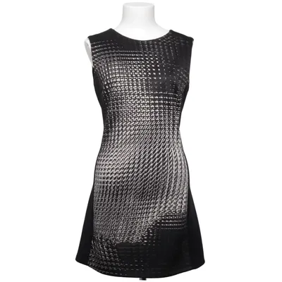 Klänning (Svart, Vit) från Audrey Elastan, Polyester