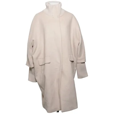 Frakke (Beige) fra Comma Polyester, Viscose, Uld