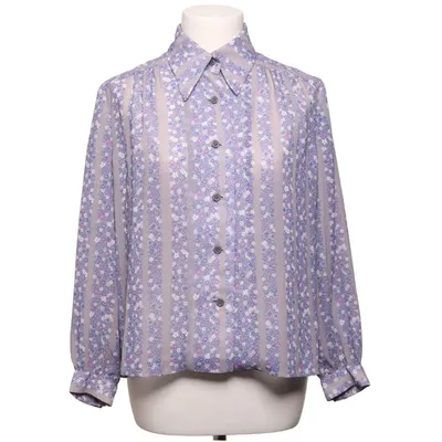 Blouse (Gris, Bleu, Violet) de Smiley Vintage