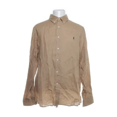 Buttondownskjorte (Beige) fra Polo Ralph Lauren Linned