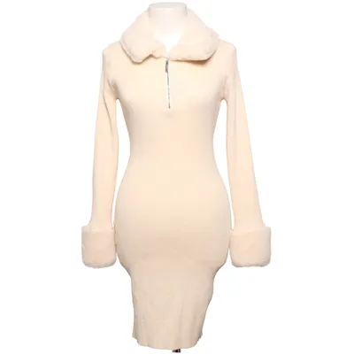 Jurk (Beige) van Moocci Polyamide, Viscose