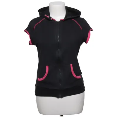 Sweat à capuche (Noir, Rose) de Winshape Coton, Élasthane