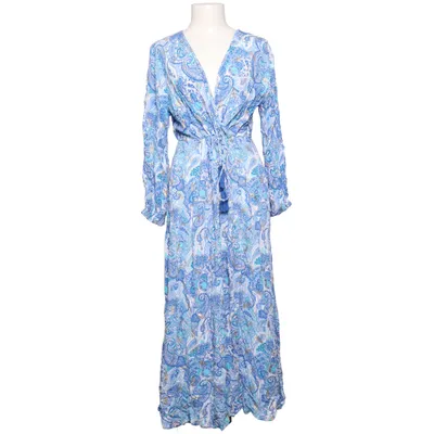 Robe portefeuille (Bleu, Blanc, Multicolore) de Cherry Koko Polyester, Viscose