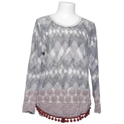 Sweater (Hvid, Flerfarvet) fra White Stuff Bomuld, Linned, Polyamid