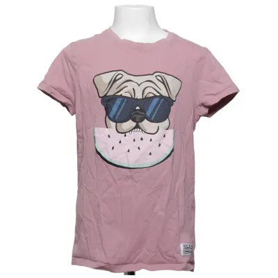 T-shirt (Pink) fra Denim Factory Bomuld