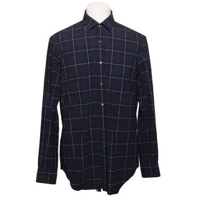 Shirt (Blue) from Pal Zileri Elastane, Polyamide