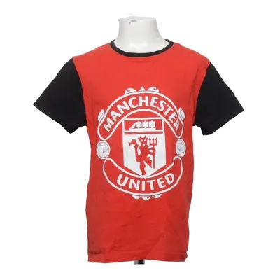 T-shirt (Rød, Sort, Hvid) fra Manchester United Bomuld