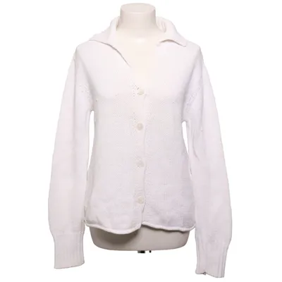 Cardigan (Blanc) de Turnover Coton, Polyamide