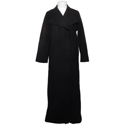 Frakke (Sort) fra Massimo Dutti Polyamid, Viscose, Uld