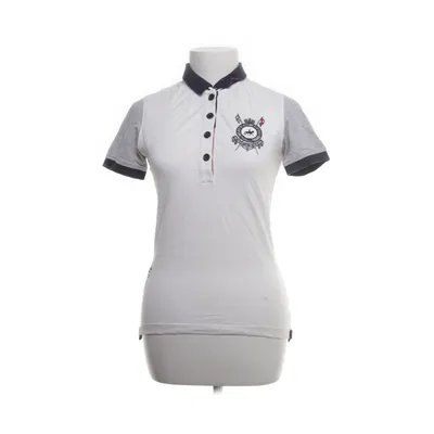 Pikétröja (Vit, Grå, Blå) från Pikeur