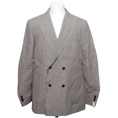 Blazer (Brun) fra These Glory Days Linned, Polyester, Viscose