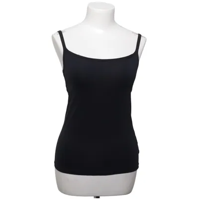 Débardeur (Noir) de Uniqlo Cupro, Élasthane, Polyester